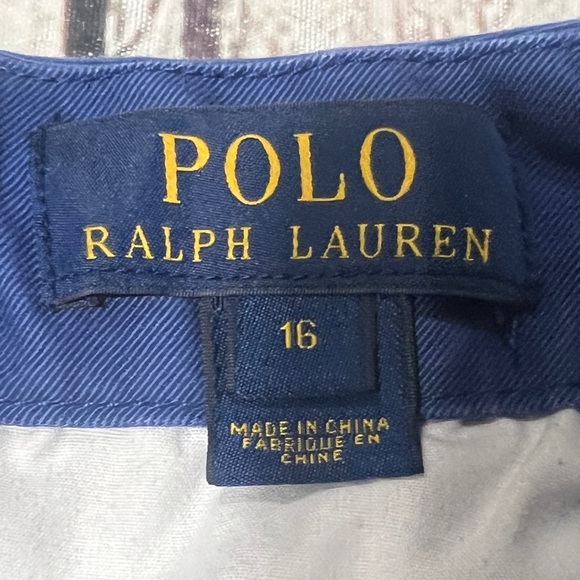 Polo Ralph Lauren Shorts Boys Blue Preppy Casual Summer Kids Youth Preppy - Picture 5 of 5